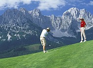 Golfing